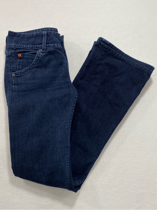 Hudson Bootcut Jeans Mid Rise Dark Wash Stretch Denim Women’s 26 Made in USA - Picture 2 of 10